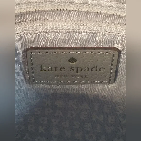 Kate Spade Gray Handbag. - Picture 2 of 4